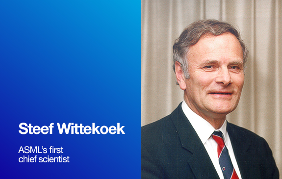 ASML的第一位首席科学家Steef Wittekoek。